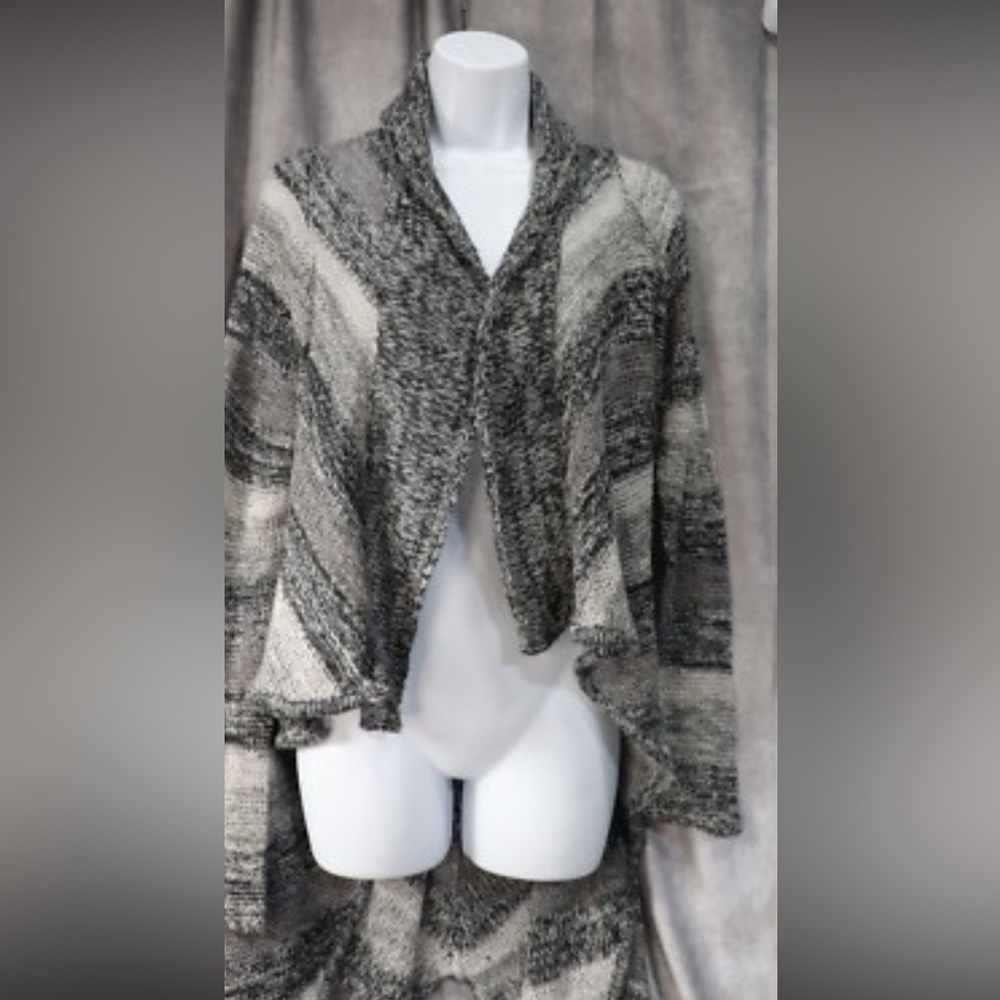 Self Esteem Black and Gray Women's Cardigan